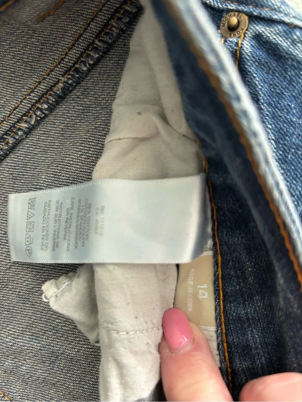 Michael Kors classic midwash